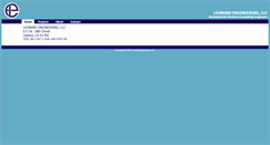 Desktop Screenshot of leonardengineering.com