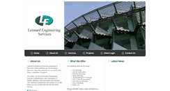 Desktop Screenshot of leonardengineering.com.au